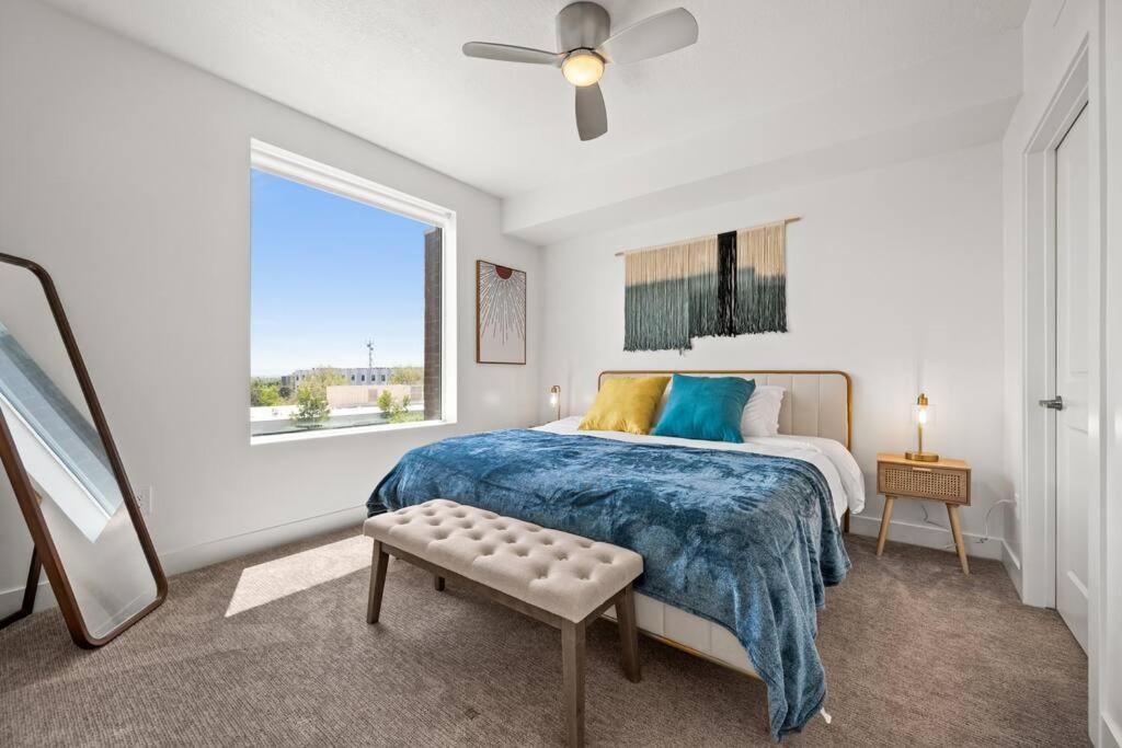 Апартаменти Lux 2 Bd Boho In Heart Of Slc Солт-Лейк-Сіті Екстер'єр фото