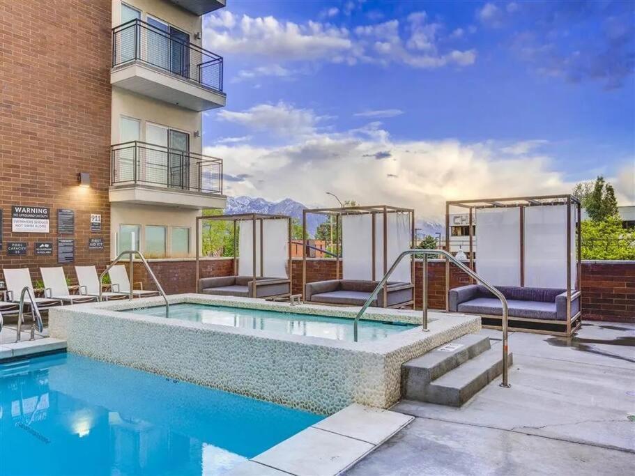 Апартаменти Lux 2 Bd Boho In Heart Of Slc Солт-Лейк-Сіті Екстер'єр фото