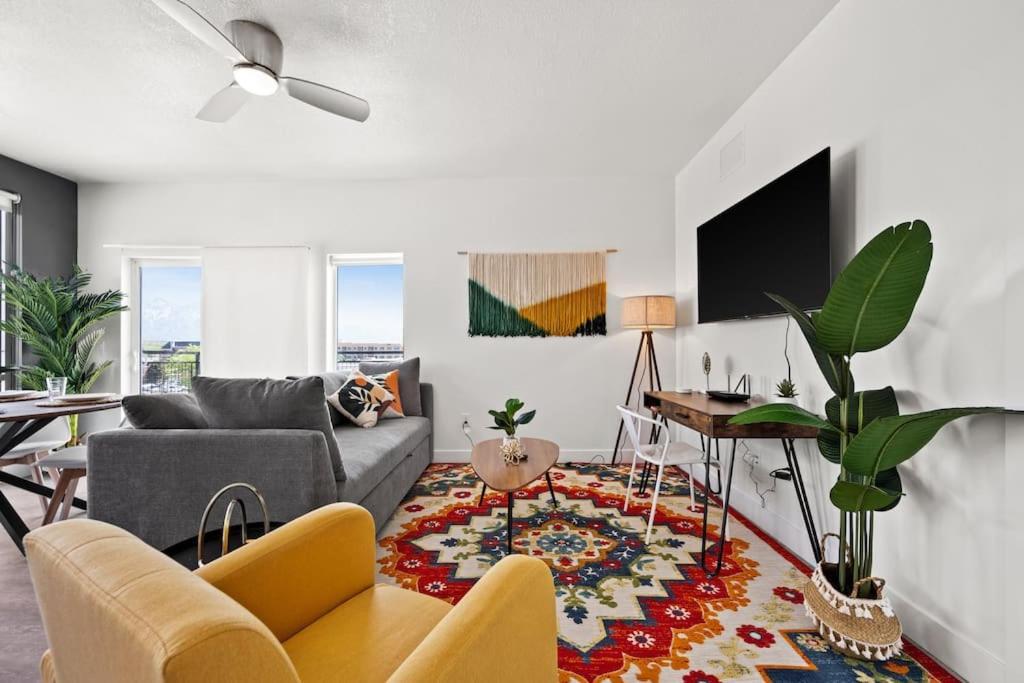 Апартаменти Lux 2 Bd Boho In Heart Of Slc Солт-Лейк-Сіті Екстер'єр фото
