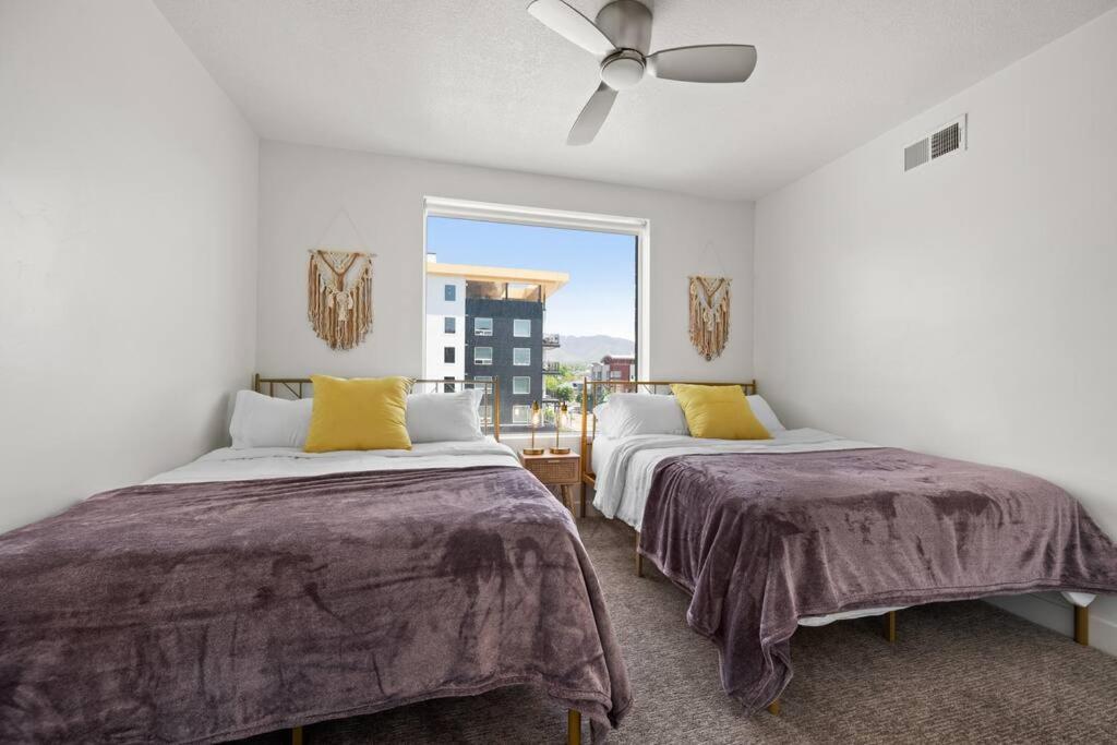 Апартаменти Lux 2 Bd Boho In Heart Of Slc Солт-Лейк-Сіті Екстер'єр фото